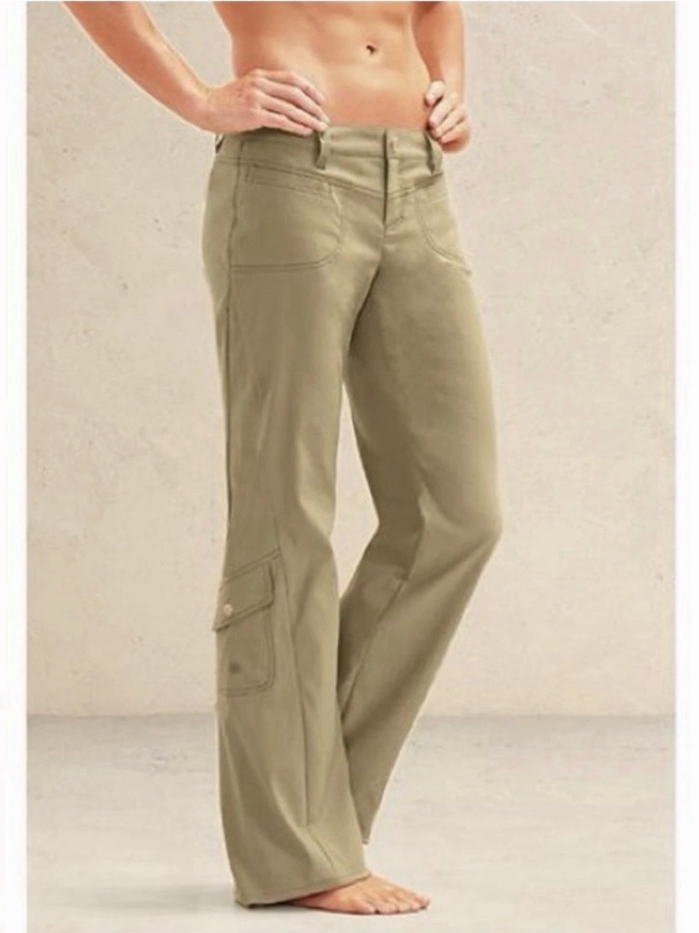 Women’s Athleta Tan Hiking Pants Size 8